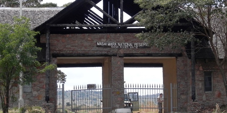 Entry Gates To Masai Mara